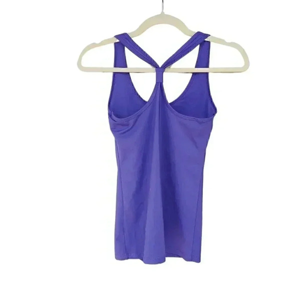 New Champion Purple Athletic Sleeveless Razor Back Workout Tank Top - Picture 3 of 6